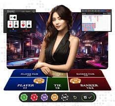 Dealer dadu online di studio ovo 88 dengan wadah dadu transparan dan kamera HD